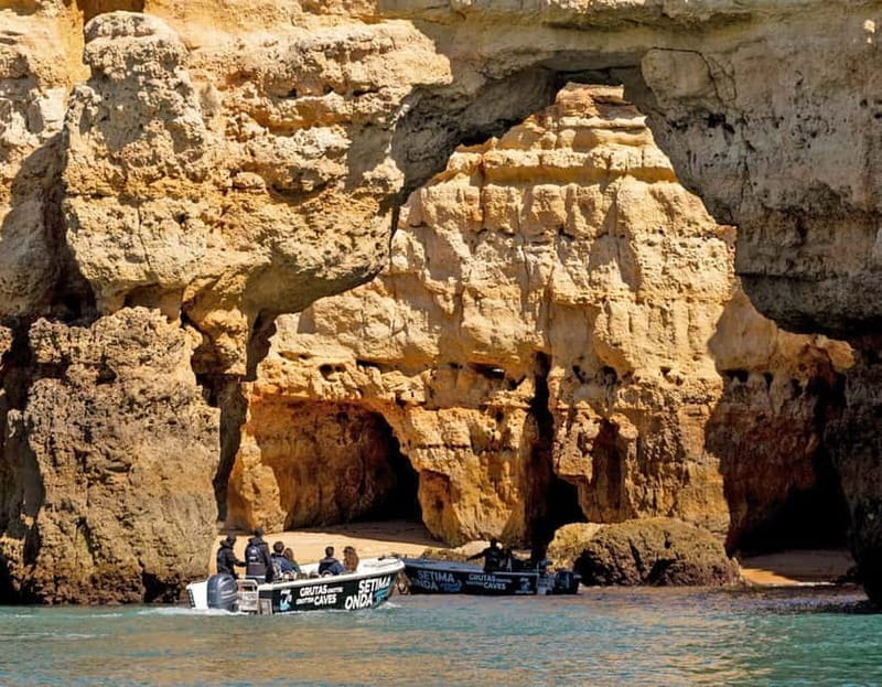 Armação de Pera : Private Boat Trip Sunrise/Sunset - Discovering Algarve’s Coastal Gems on a Private Boat