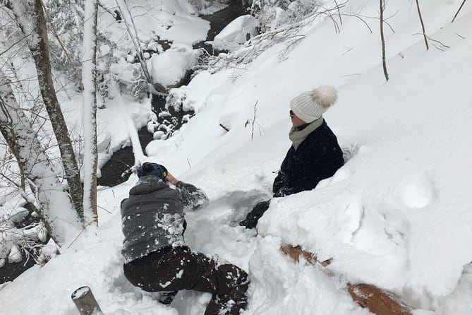 Art of Ice '' Nanajo Shichijo Otaki Snowshoe Tour Difficulty (Medium) - What to Expect