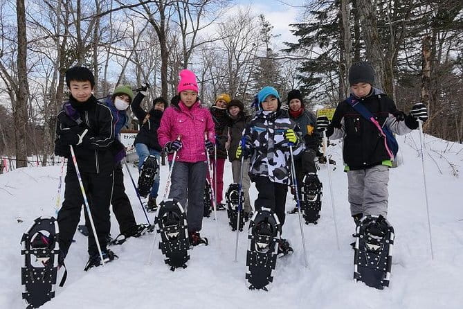 Art of Ice '' Nanajo Shichijo Otaki Snowshoe Tour Difficulty (Medium) - Health and Safety