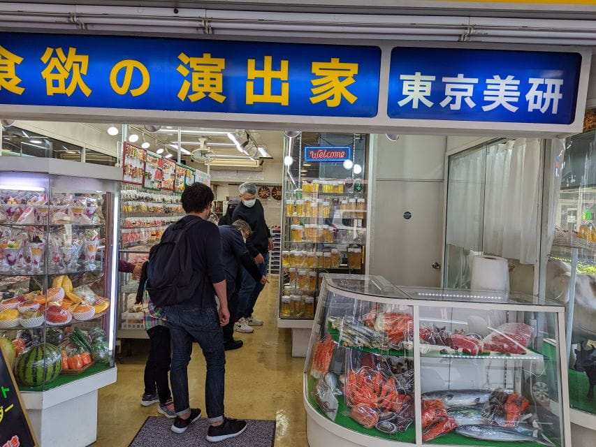 Asakusa: Food Replica Store Visits After History Tour - Itinerary and Locations