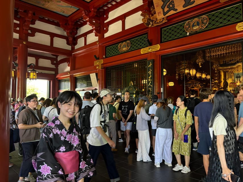 Asakusa Private Tour With Street Food Tasting Review - Meeting Point