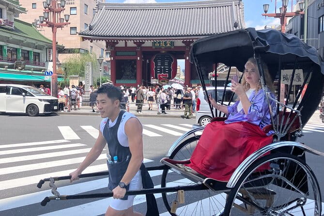 Asakusa, Tokyo: Rickshaw Experience and Highlights Walking Tour - Key Points
