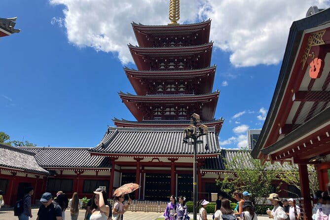 Asakusa, Tokyo: Rickshaw Experience and Highlights Walking Tour - Experiencing the Asakusa Culture
