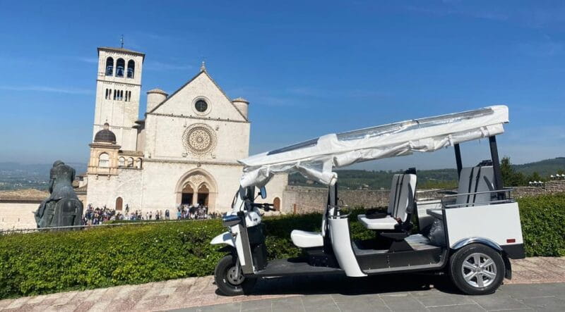 Assisi: Grand Tour Tuk Tuk - Italian driver - Logistics and Recommendations