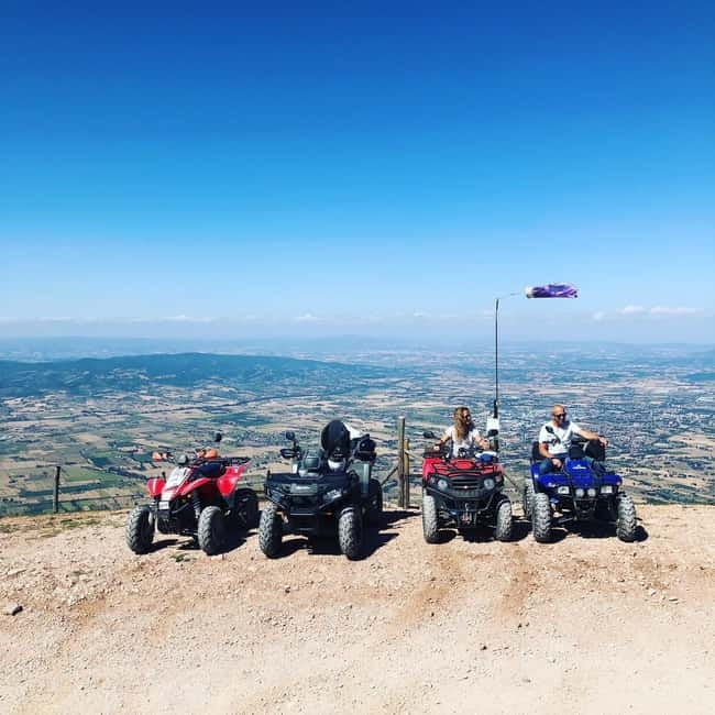Assisi: Guided quad bike adventure with aperitif - Key points / Takeaways