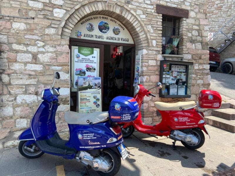 Assisi Rental Vespa '150cc - full day - What to Expect at Each Stop