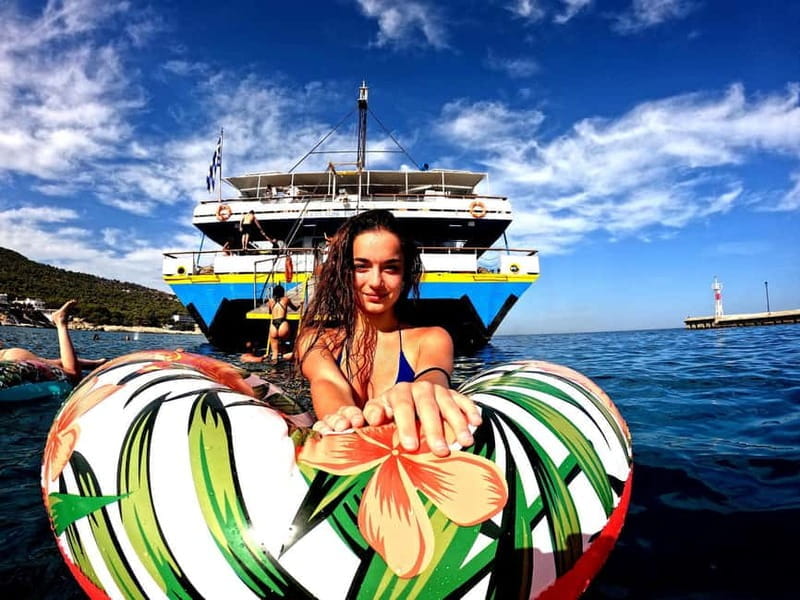 Athens: 3 Islands Cruise with Swimming. DJ, Lunch & Drinks - FAQ