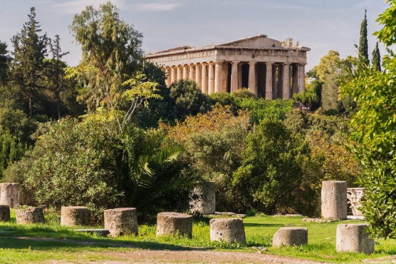 Athens: Ancient Agora and Plaka Guided Walking Tour - Exploring Athens with a knowledgeable guide