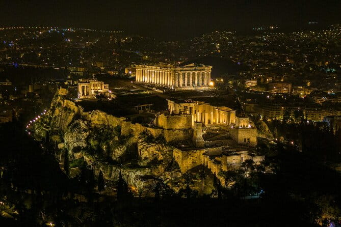 Athens by Night Tour - Key Points