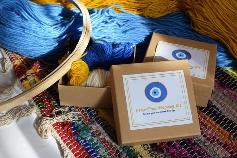 Athens: Evil Eye Weaving Workshop - Entering a Scene from Ancient Greece