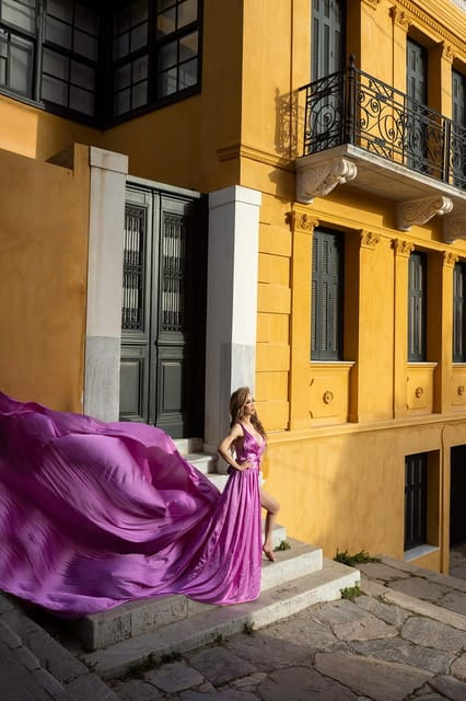Athens Flying Dress Photoshoot - Key points / Takeaways