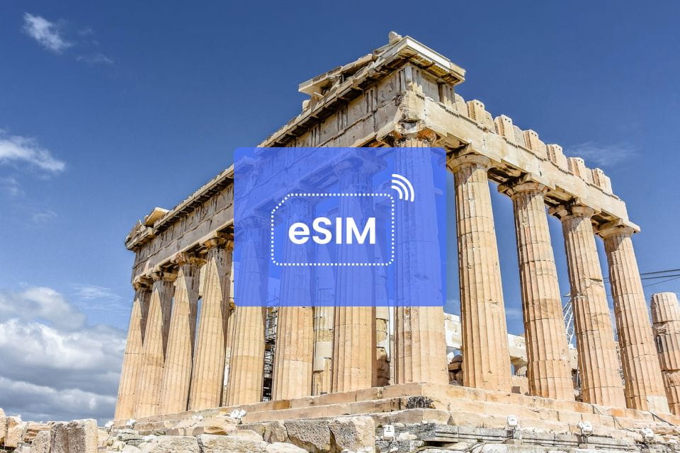 Athens: Greece/ Europe Esim Roaming Mobile Data Plan - Data Usage