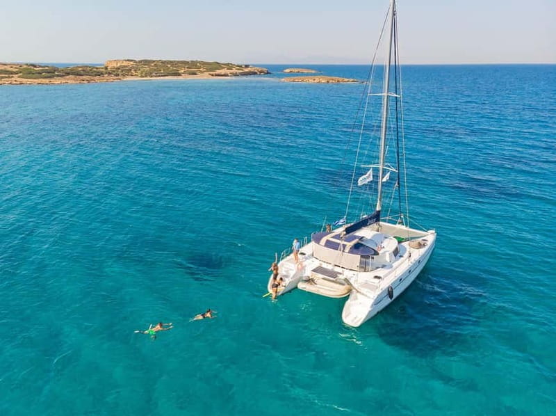 Athens: Half-Day Sunset Catamaran Cruise with Meal & Drinks - Experience the Magic of the Saronic Gulf at Sunset