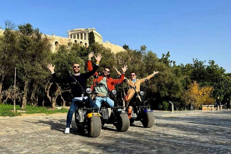 Athens: Premium Guided E-Scooter Tour in Acropolis Area - The Full Experience: Navigating Athens on Two Wheels