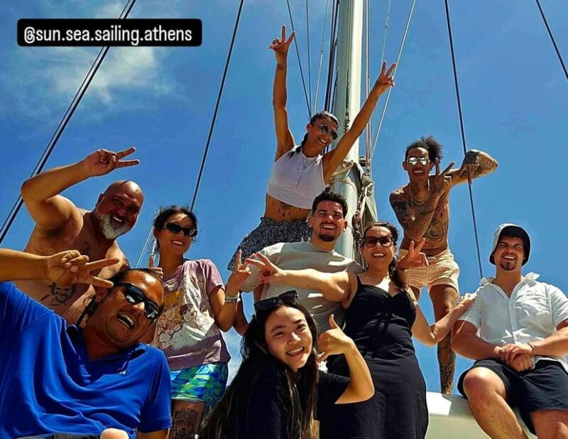 Athens: Riviera Catamaran Tour with Fresh Meal and Drinks - The Detailed Itinerary Breakdown