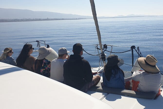 Athens Riviera Catamaran tour with fresh Meal Drinks and Swimming - Key Points