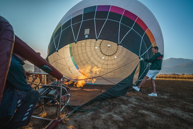 Athens: Semi-private Hot Air Balloon ride - The Scenic Flight Near Thebes