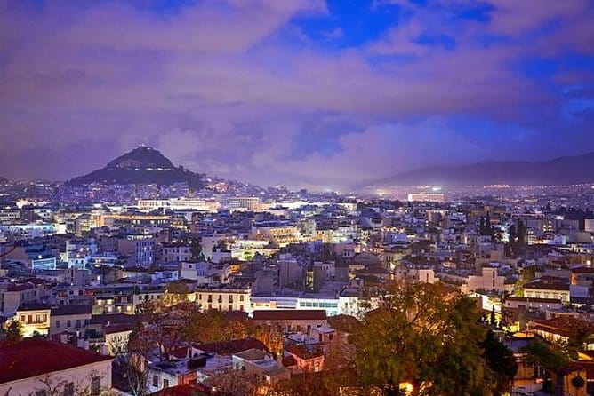 Athens Sunset Tour  Acropolis Site & Lycabettus Hill - The Magic of Lycabettus Hill at Sunset
