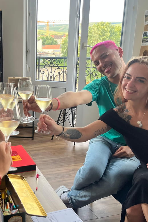 Atypical Champagne tasting with a great view - Entering a Different Side of Champagne Tasting in Epernay