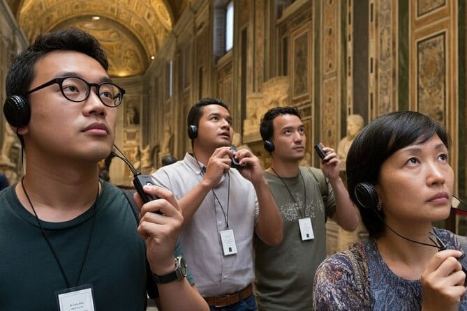 Audio guide in Vatican Museums and Sistine Chapel - Key points / Takeaways