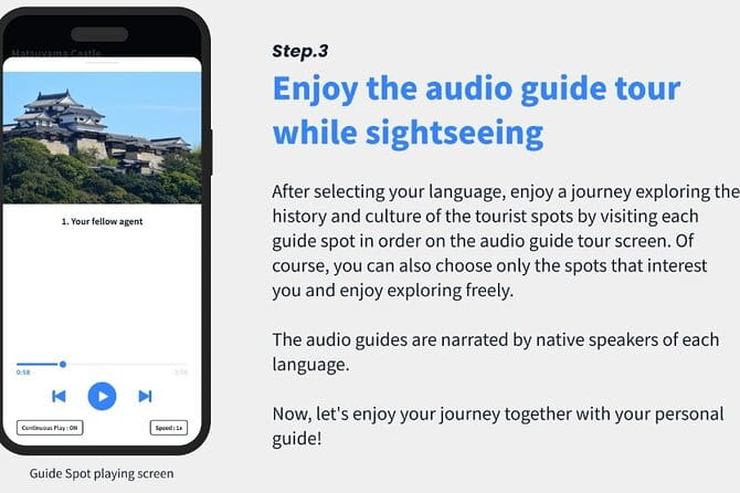 Audio Guided Tour in Matsuyama Castle - Highlights of Matsuyama Castle
