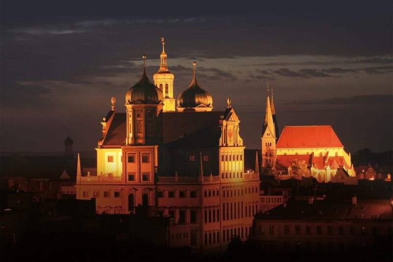 Augsburg: Illuminated Guided Evening Walking Tour - The Authentic Experience: Stories and Architecture