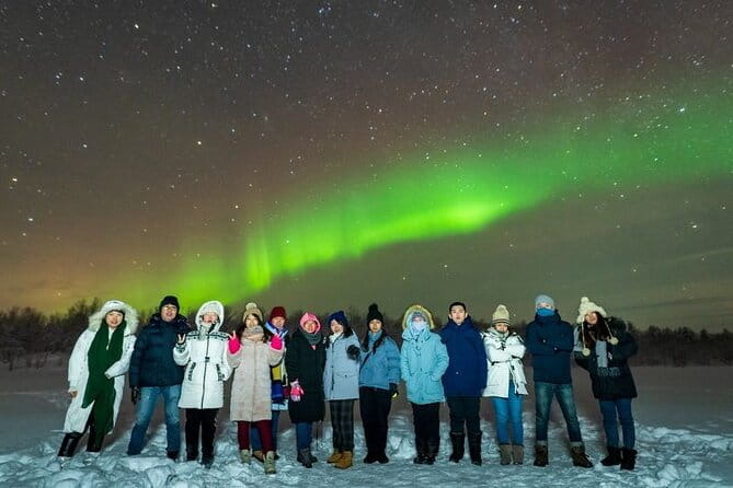 Aurora trip and Snowshoes in Lake Rautusjarvi - FAQs