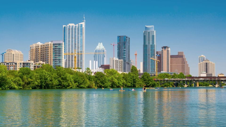 Austin: Kayaking Tour Through Downtown to Barton Springs - Sights and Activities