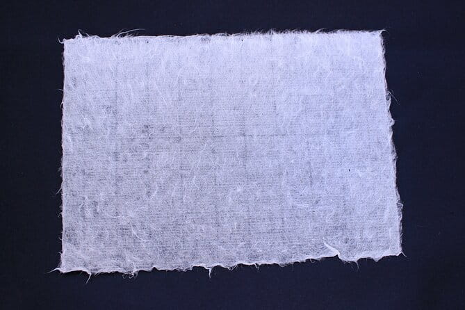 Authentic Handmade Washi Paper Making Workshop in Ueno - Booking Information