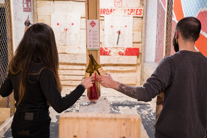Axe Throwing 1 Hour Session - Meeting Point and Pickup