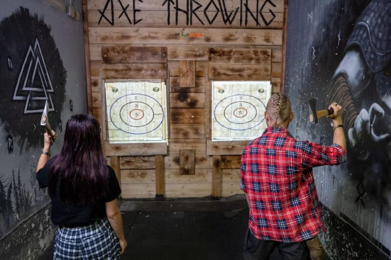 Axe Throwing in Fun Arena in the centre of Prague - FAQs