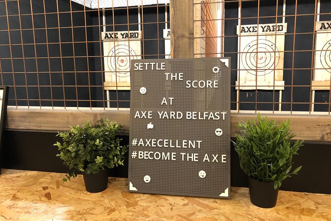 Axe Throwing Lesson in Belfast - Age and Fitness Requirements