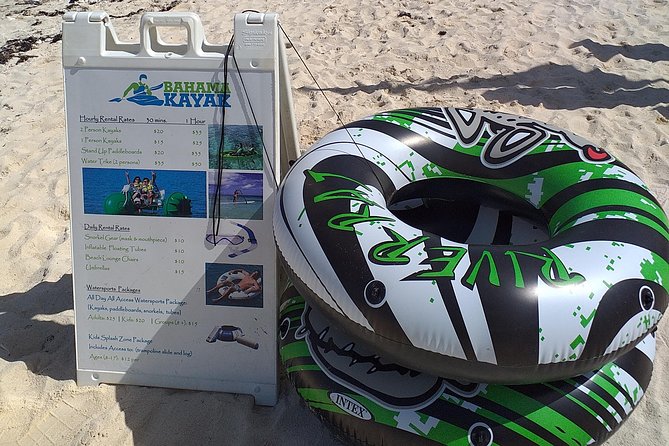 Bahama Kayak Full Day Water Sports Package at Junkanoo Beach - Accessibility and Children