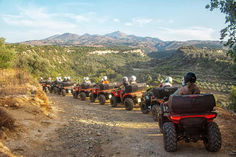 Bali Rethymno Panormo half day quad safari adventure - Exploring Crete’s Natural and Cultural Landscape on a Quad