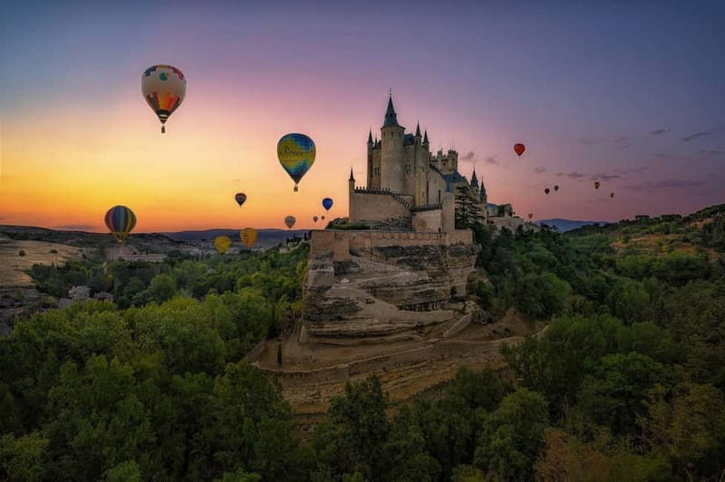 Balloon ride over Segovia - Key Points / Takeaways