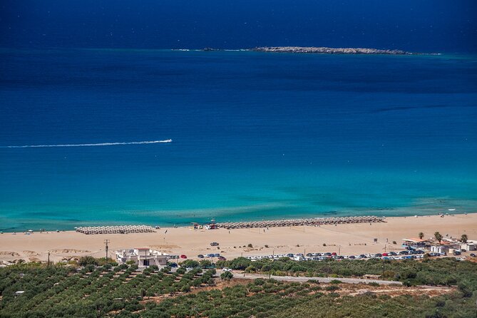 Balos & Falassarna Beach - Jeep Tour With Loungers and Lunch - Falassarna Beach Lunch