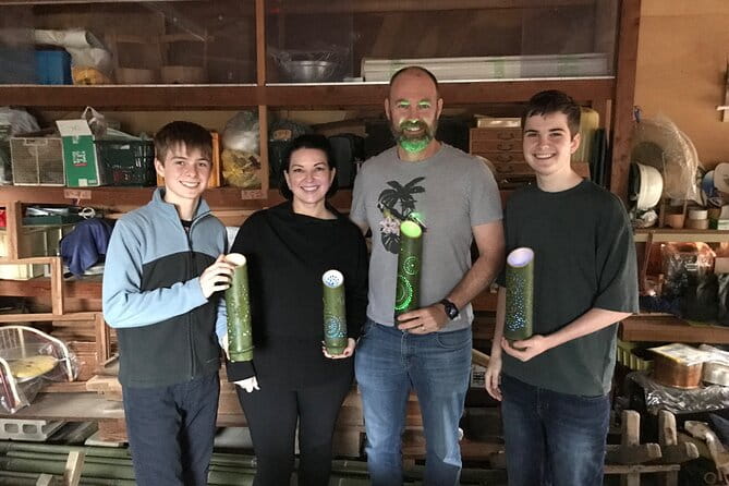 Bamboo LED Lantern Making Experience in Kyoto Arashiyama - Crafting the Bamboo LED Lantern