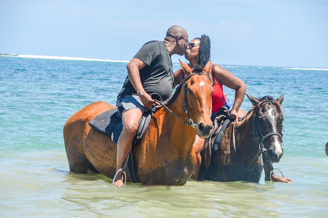 Bamboo Rafting and Horseback - Splashing in the Water
