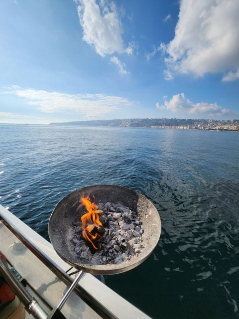 Barbecue on boat (Seafood option) | Napoli seaview - The Experience: Sailing Through Naples Best Views with a Seafood Feast