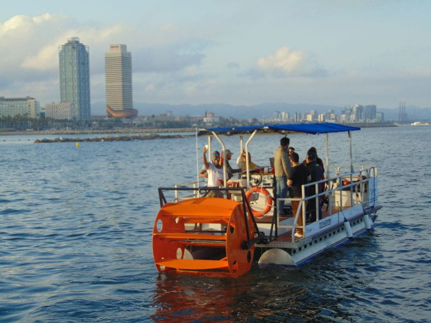 Barcelona: 1.5-Hour Private Scenic Pedal Boat Tour - Barceloneta Beach