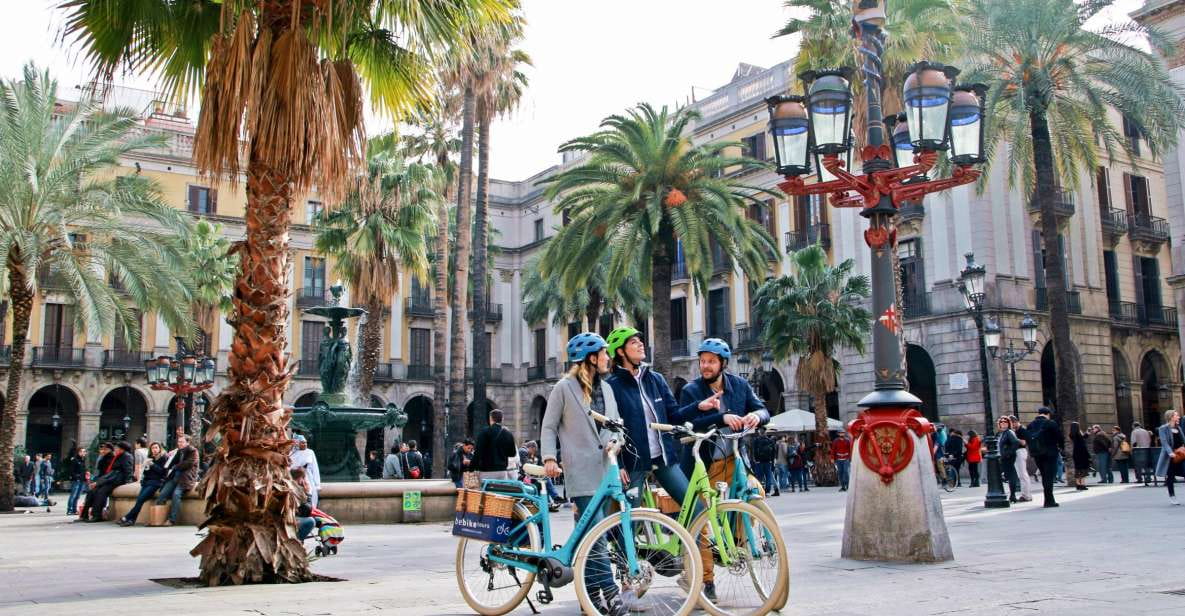 Barcelona: 1.5-Hour Sightseeing Tour by Electric Bike - Detailed Itinerary