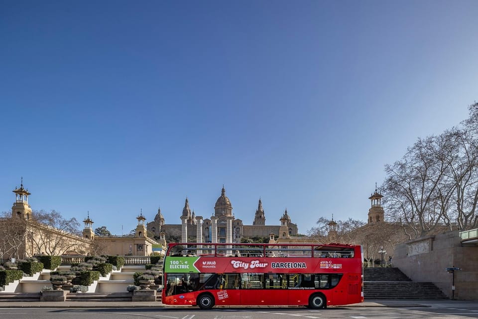 Barcelona: 24 or 48-Hour Hop-On Hop-Off Bus Tour - West Route Attractions