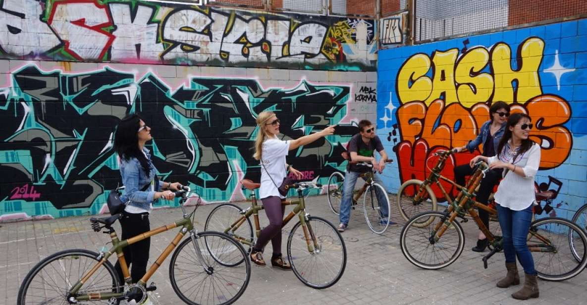 Barcelona: 3.5-Hour Street Art Tour by Bamboo Bike - Key Points