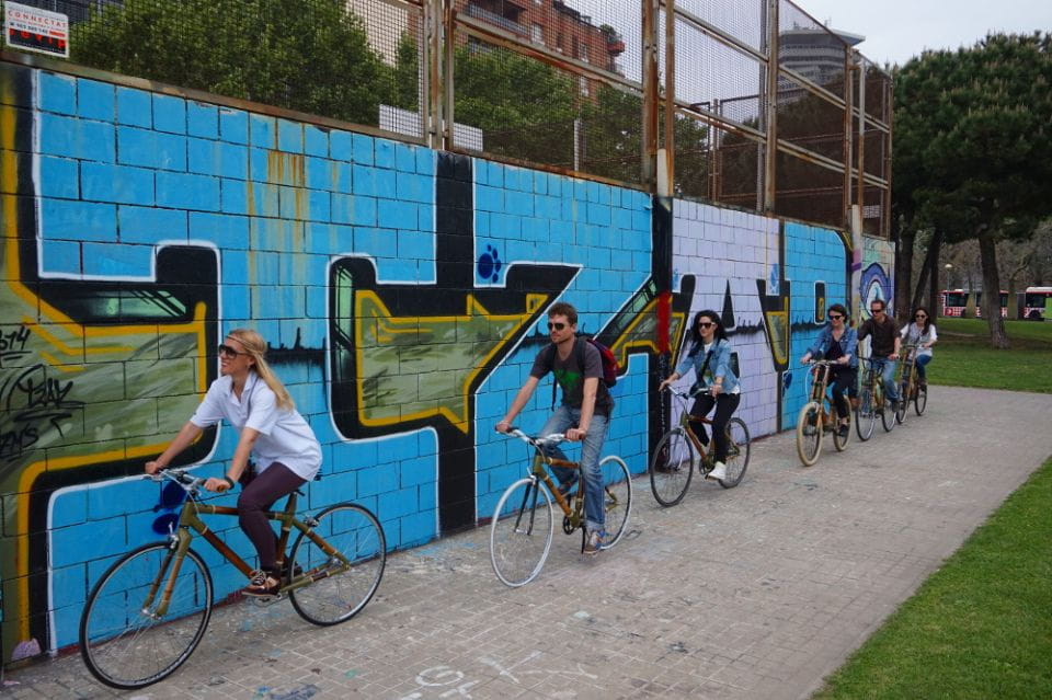 Barcelona: 3.5-Hour Street Art Tour by Bamboo Bike - Enriching Street Art Experience