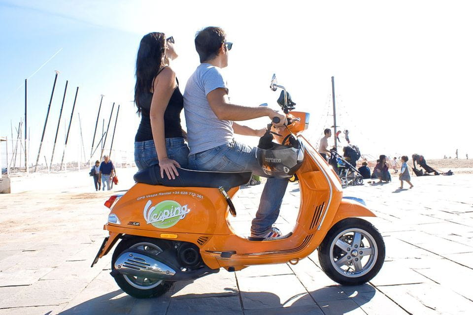 Barcelona: 6-Hour Vespa Rental With GPS - Security Deposit