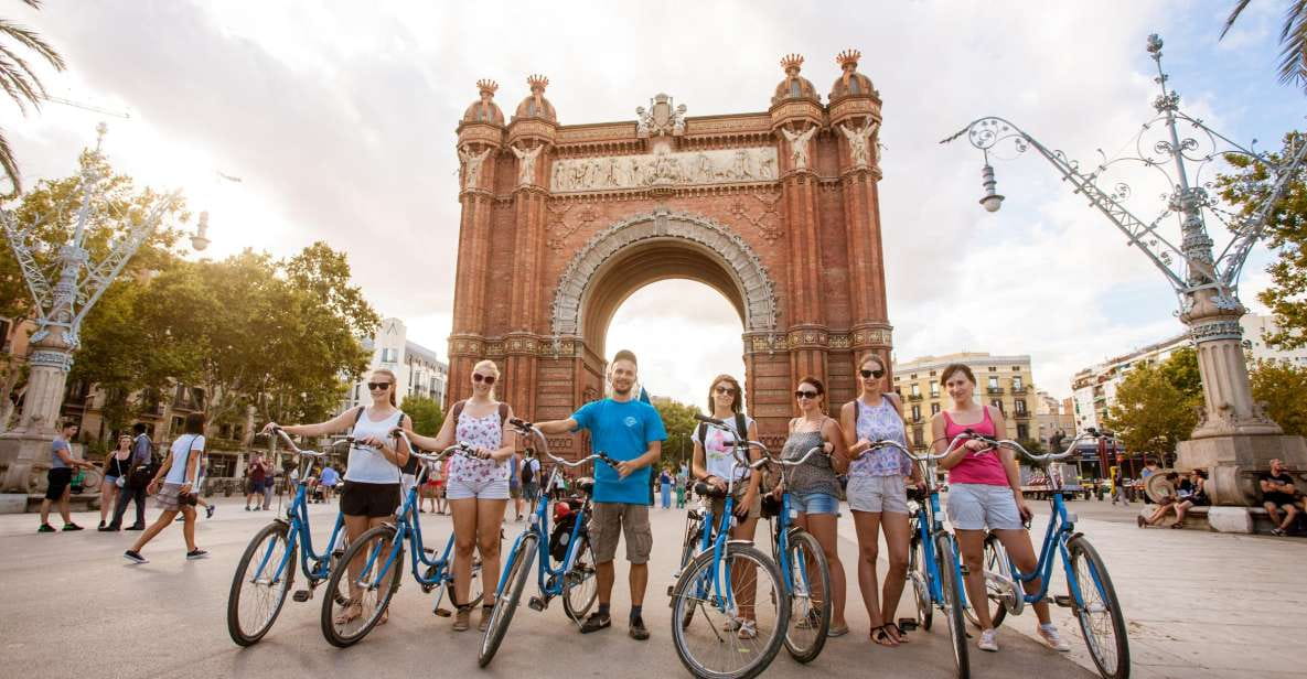 Barcelona Beach 3-Hour Bike Tour - Route and Attractions