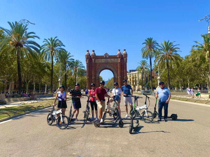 Barcelona: Beach E-Bike or E-Scooter Tour - Inclusions and Exclusions