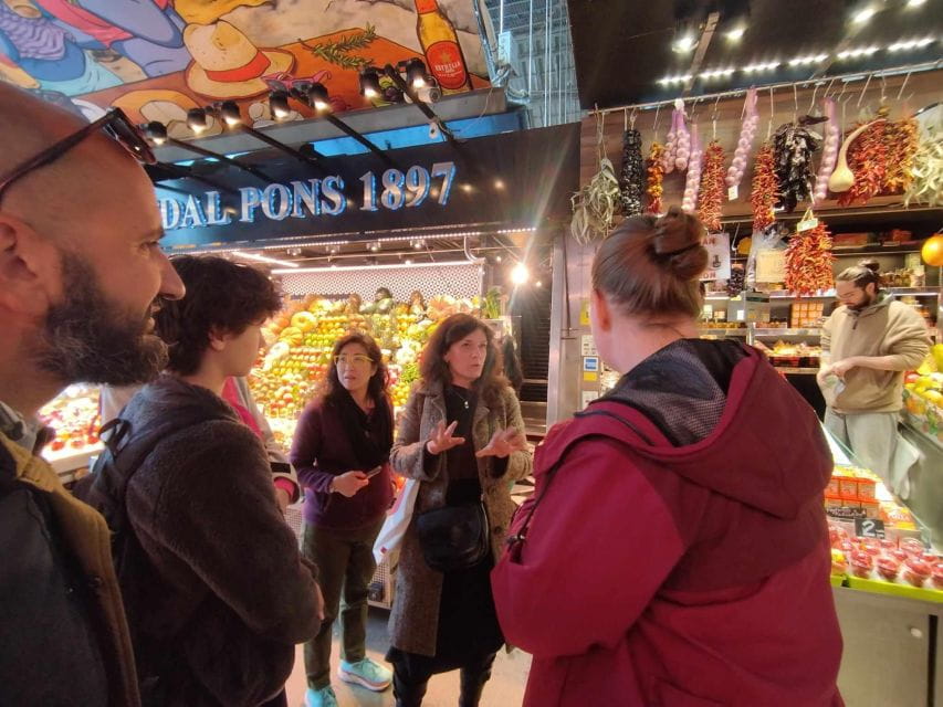 Barcelona: Boqueria Market & Barrio Gotico Street Food Tour - Itinerary and Locations