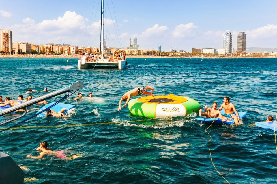Barcelona: Catamaran Party Cruise With BBQ Meal - Things To Know