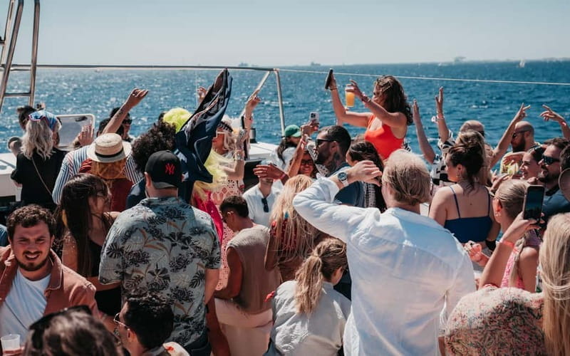 Barcelona: Charcuterie, Swim & Party Boat - How the Experience Unfolds: A Closer Look
